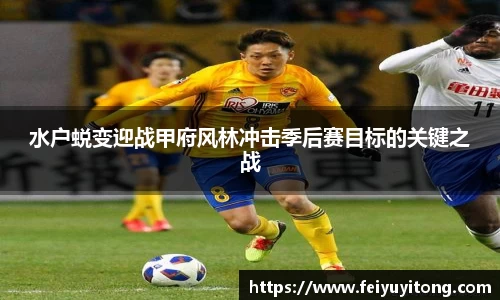 水户蜕变迎战甲府风林冲击季后赛目标的关键之战